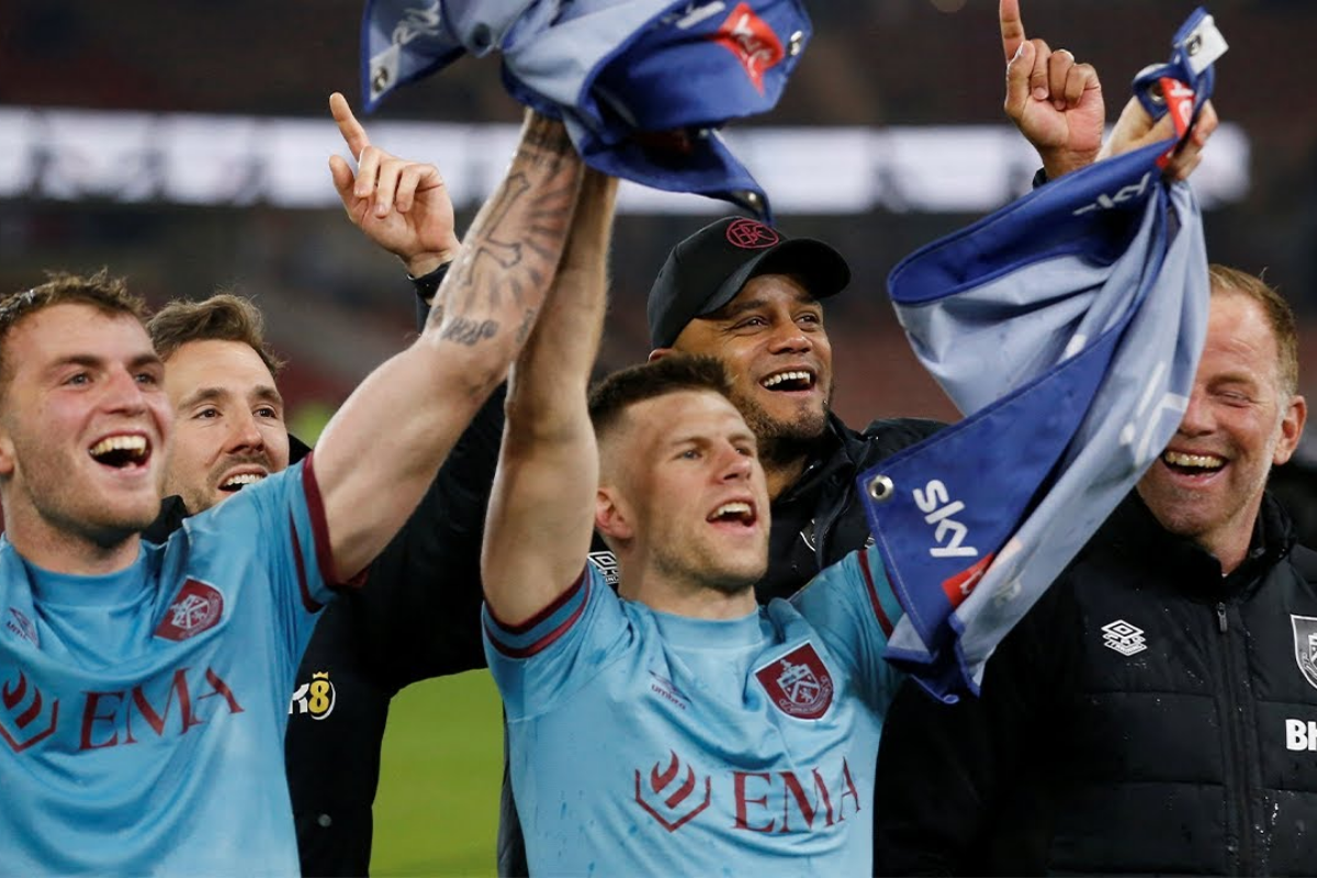 Burnley promu en Premier League après la révolution bordelaise de Kompany | Burnley